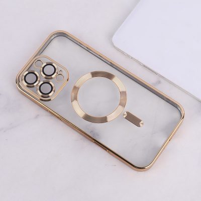 قاب ژله ای مگ سیف آیفون iPhone 16 Pro Max محافظ لنزدار