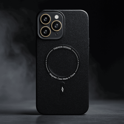 13 pro max magsafe leather pvd