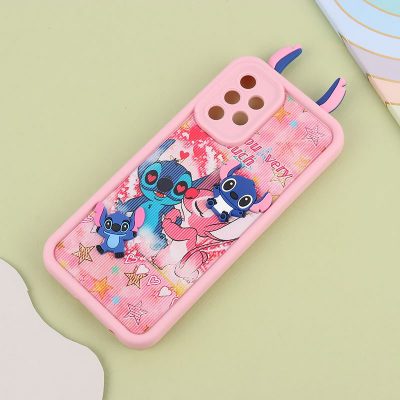 قاب سولید سامسونگ Galaxy A32 4G عروسکی گوش دار محافظ لنزدار