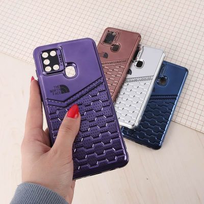 قاب ژله ای The North Face سامسونگ Galaxy A21s براق محافظ لنزدار
