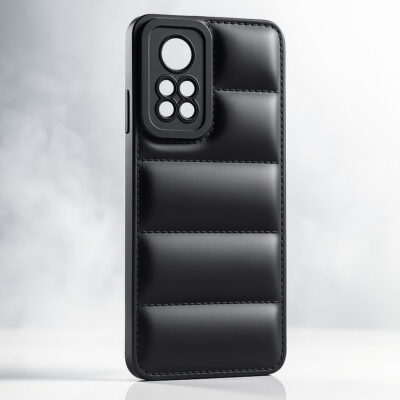 قاب شیائومی Xiaomi 10T/10T pro puffer پافر طرح چرم