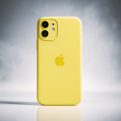 iphone 12 silicone yellow