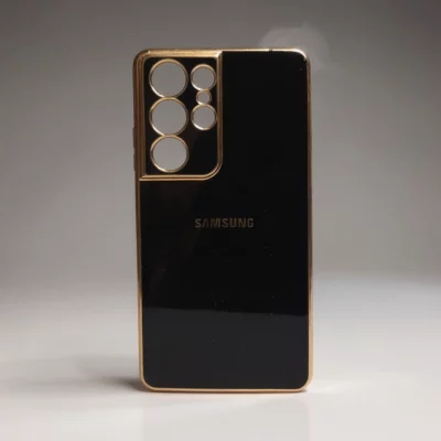 قاب سامسونگ Samsung Galaxy S21 ultra سیلیکون Gold