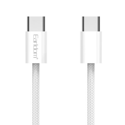 کابل شارژ USB-C به USB-C ارلدام مدل EC-196C-C طول 1 متر توان 60 وات 1